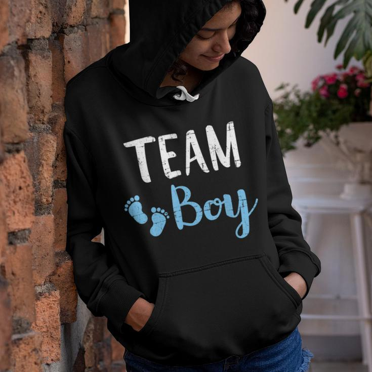 Gender Reveal Team Boy Matching Family Baby Party Supplies Youth Hoodie
