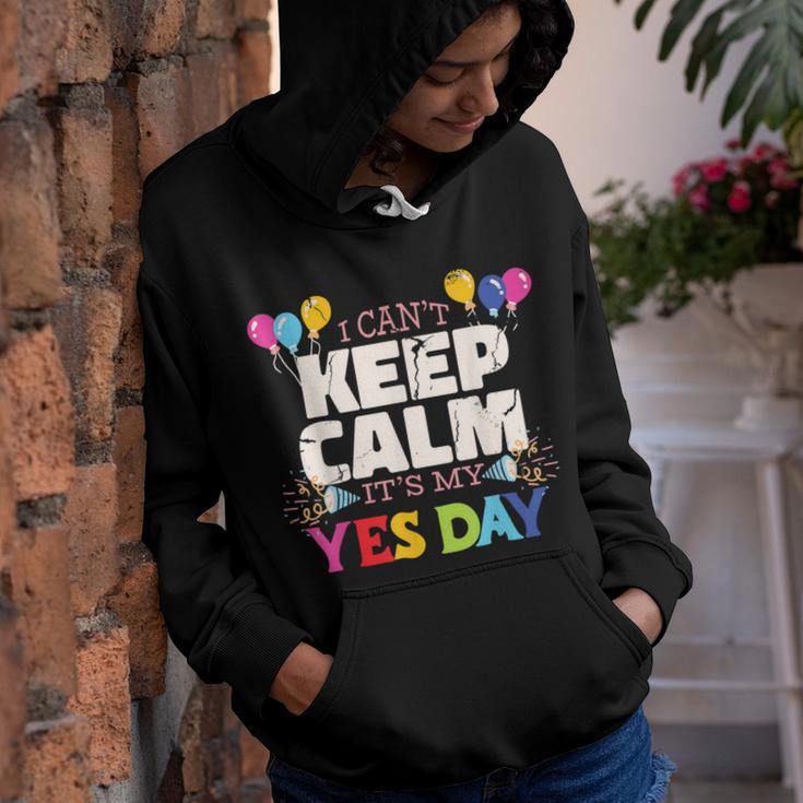 Keep Calm Its My Yes Day For Daddys Yes Day Kids Youth Hoodie