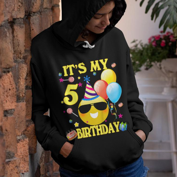 Kids Its My 5 Birthday Shirt 5 Years Old 5Th Birthday Gift Youth Hoodie