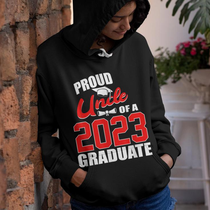 Proud Uncle Of A Class Of 2023 Graduate Senior 23 Graduation Youth Hoodie