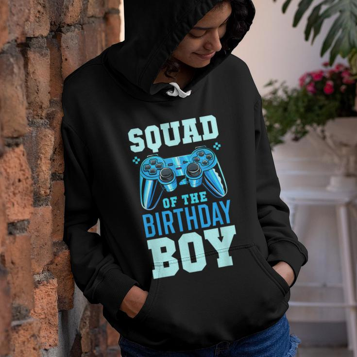 Squad Of The Birthday Boy Matching Video Gamer Birthday Youth Hoodie