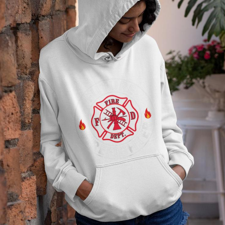 Kids Future Firefighter Kids Fire Fighter Badge Boy Girl Child Youth Hoodie