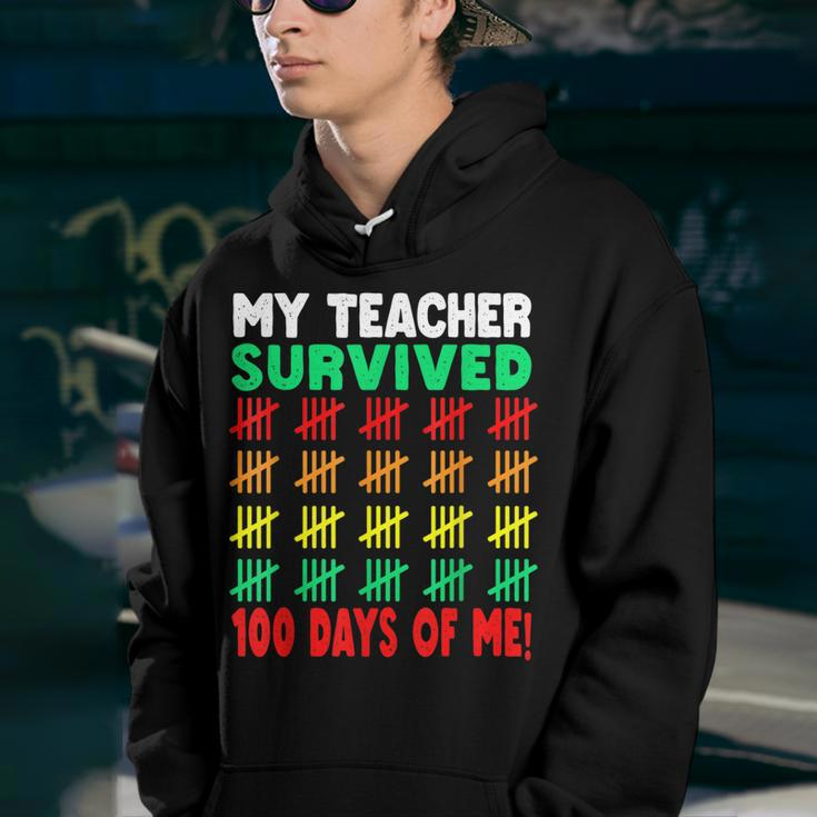 100 Days Of School Kids 100Th Day Of School Costume  Youth Hoodie
