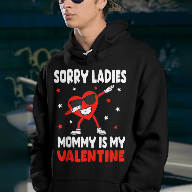 Sorry Girls Mom Is My Valentine Toddler Boy Valentines Son  Youth Hoodie