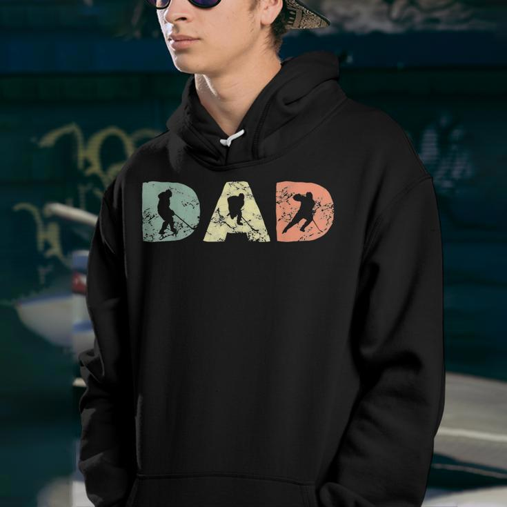 Best Hockey Dad Vintage Sports Hockey Game Lover Father Gift For Mens Youth Hoodie