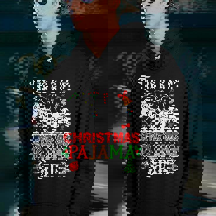 Christmas Boys Men Video Gamer This Is My Christmas Pajama V2 Youth Hoodie