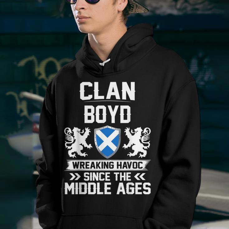 Clan Boyd Scottish Family Clan Scotland Wreaking Havoc T18 Youth Hoodie