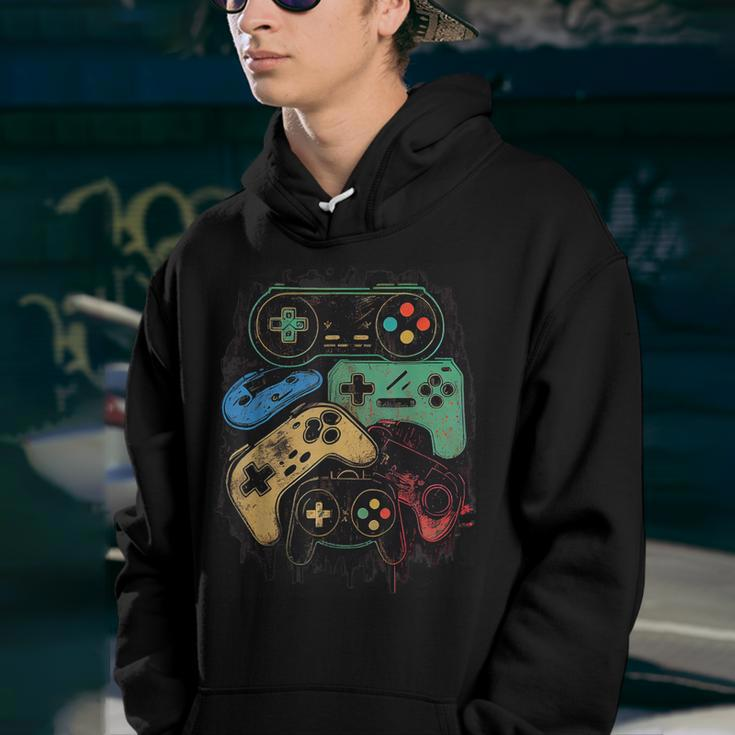 Control All The Things Video Game Controller Gamer Graphic Youth Hoodie