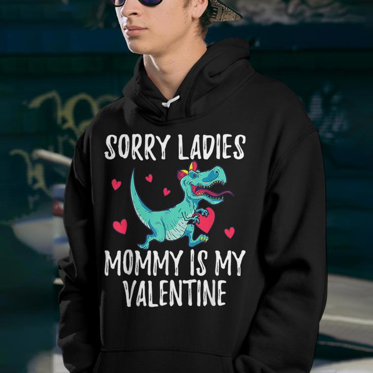 Funny Sorry Ladies Mommy Is My Valentine Day For Boys Girls Youth Hoodie