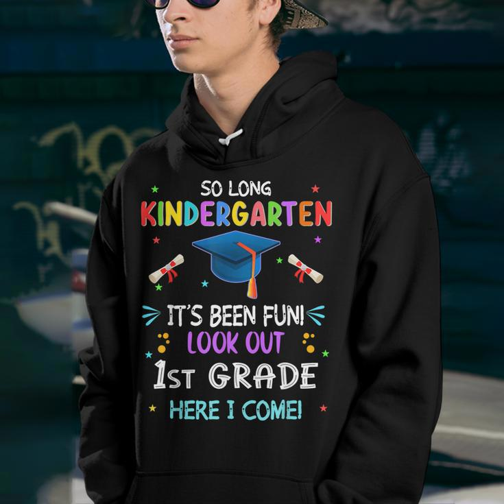 So Long Kindergarten Graduation Look Out 1St Grade 2023 Kids Youth Hoodie