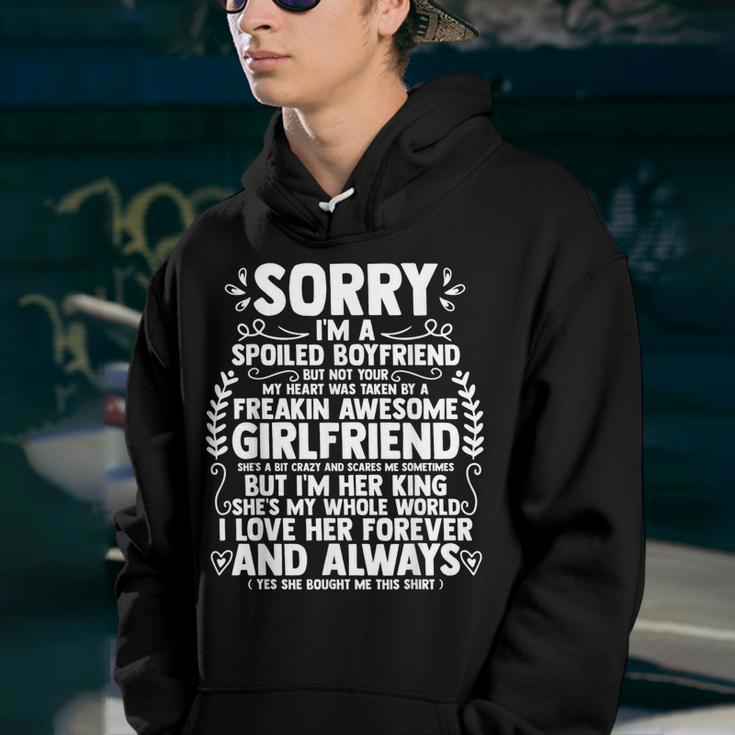 Sorry Im A Spoiled Boyfriend By Freaking Awesome Girlfriend Youth Hoodie