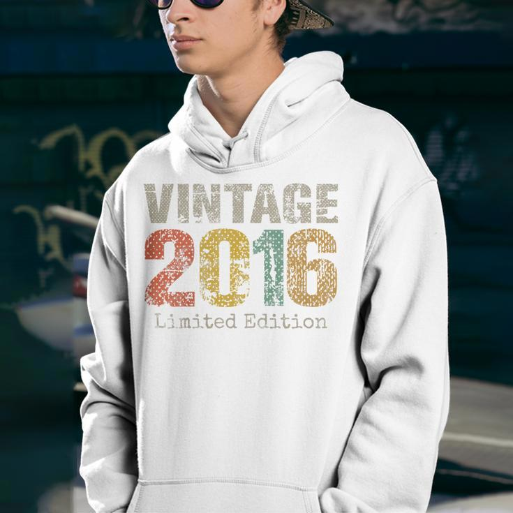Kids 7 Year Old Gifts Vintage 2016 Limited Edition 7Th Birthday Youth Hoodie