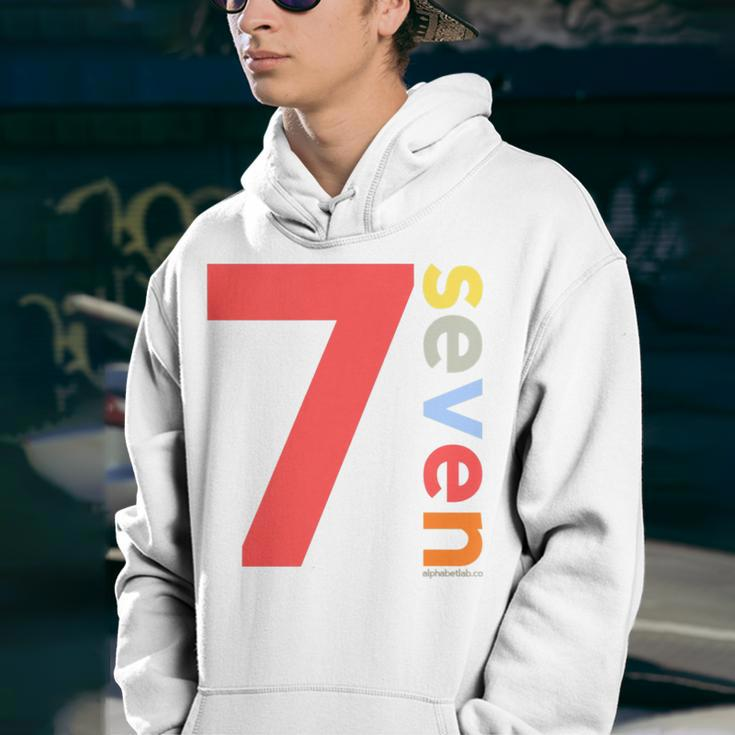 Kids 7Th Birthday Boy 7 Year Old Seven | Party Age 7 Ideas Youth Hoodie