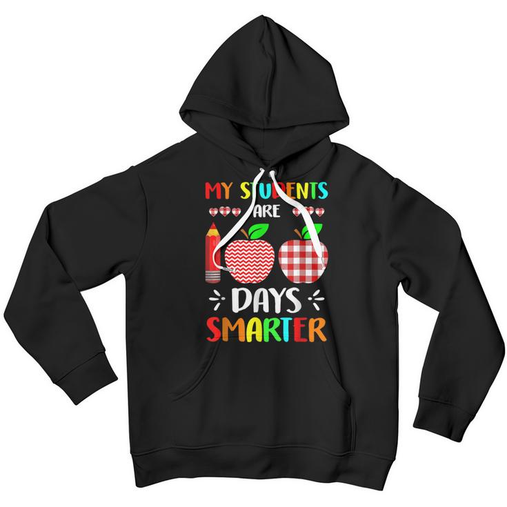 My Students Are 100 Days Smarter Teacher 100Th Day Of School  Youth Hoodie