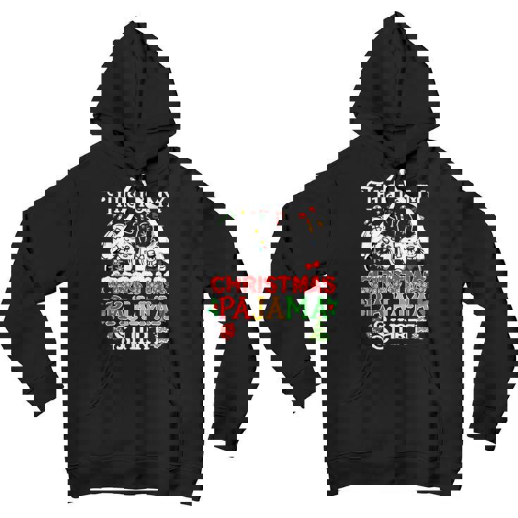 Christmas Boys Men Video Gamer This Is My Christmas Pajama V2 Youth Hoodie