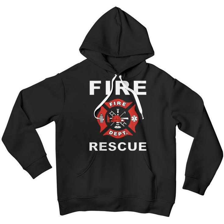 Fire Rescue Fire Fighter Fireman Kids Youth Adult Boys Girls Youth Hoodie