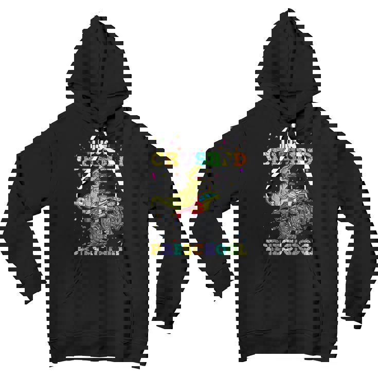 I Just Crushed PreschoolRex Monster Truck Graduation Youth Hoodie
