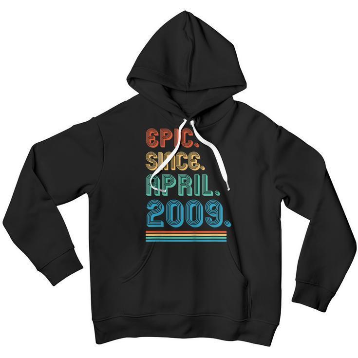 Kids April 2009Shirt 10 Years Old 10Th Birthday Decorations Youth Hoodie