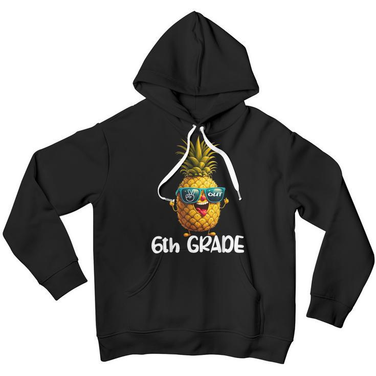 Last Day Of 6Th Grade Peace Out 6Th Grade Funny Graduation Youth Hoodie