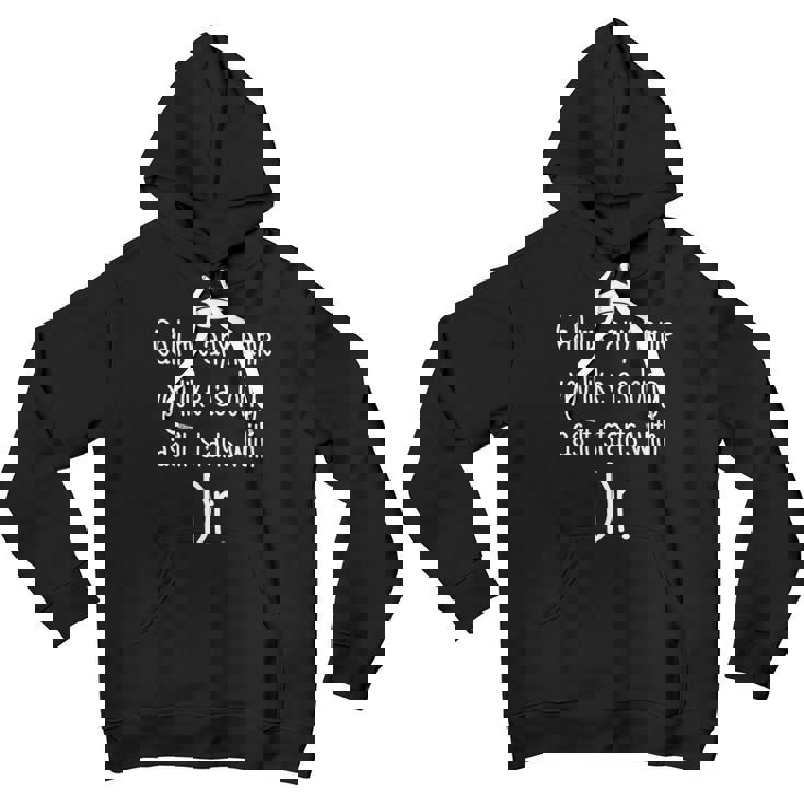 PhD Student Dissertation Any Name Doctorate Graduation Youth Hoodie