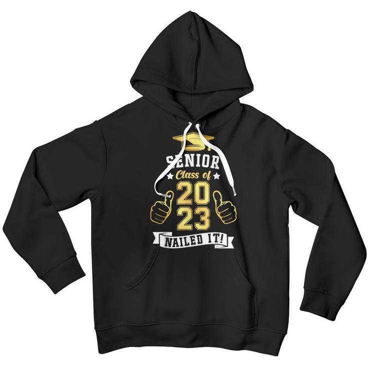 Students Graduation Senior Class Of 2023 Nailed It Youth Hoodie