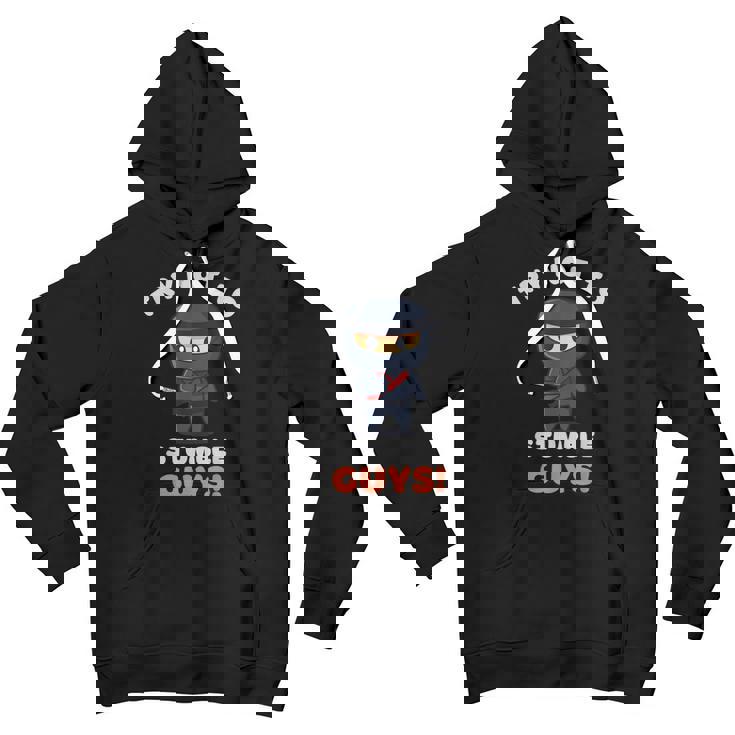 Stumble Guys Merch Halloween CostumeNinjas Games Youth Hoodie