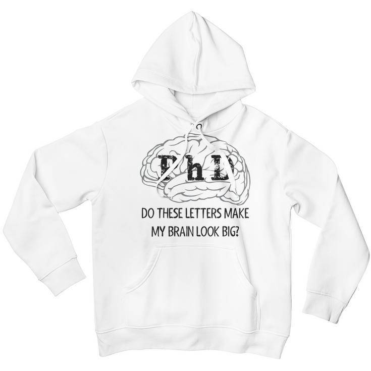 Graduation Do These Letters Make My Brain Look Big Youth Hoodie