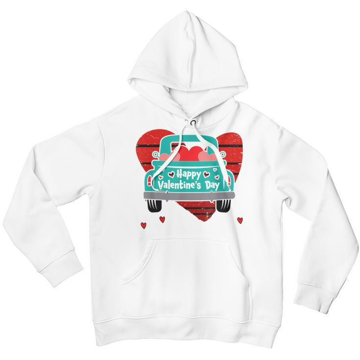 I Steal Hearts Garbage Truck Valentines Day Toddler Boys Youth Hoodie