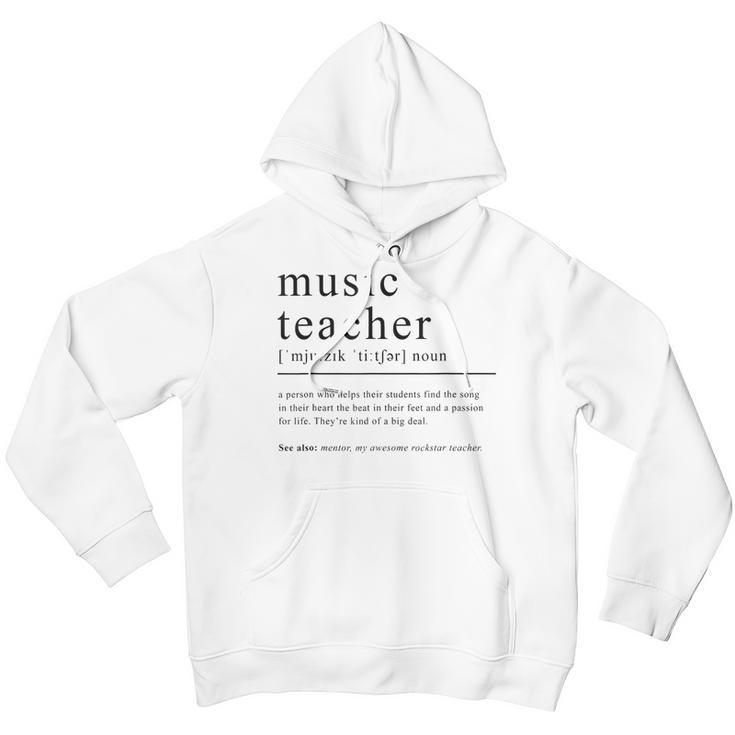 Music Teacher Team Teacher Back To School Youth Hoodie