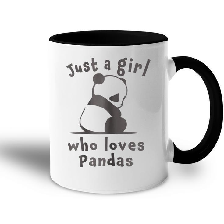 Best Cutest Panda Ever Just A Girl Cute Gift Accent Mug