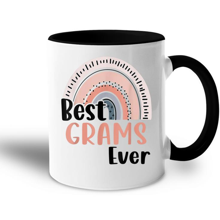 Best Grams Ever Funny Mothers Day Boho Rainbow Mommy Grandma Accent Mug