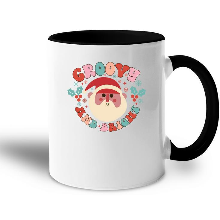 Christmas Groovy And Bright V2 Accent Mug