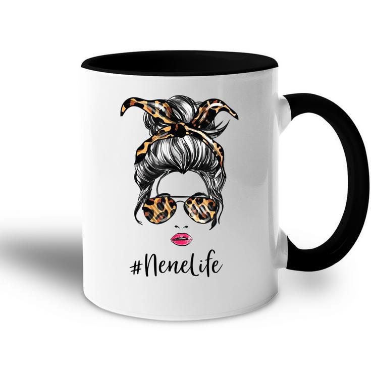 Classy Nene Life With Leopard Pattern Shades Gift For Womens Accent Mug