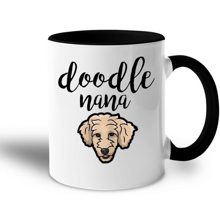 Doodle Nana Cute Goldendoodle Grandma Dog Gift Accent Mug