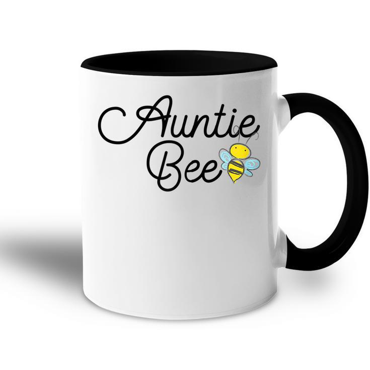 Funny Auntie Bee Baby Shower Costume Cute Gender Reveal Gift Gift For Womens Accent Mug