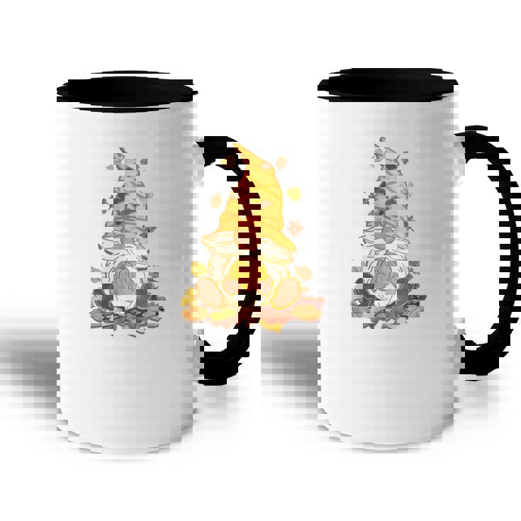 Funny Fall Gnomes Autumn Gifts Accent Mug