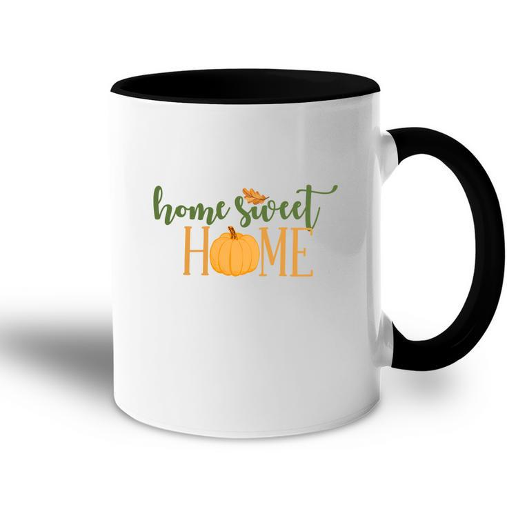 Funny Fall Home Sweet Home Thanksgiving Accent Mug