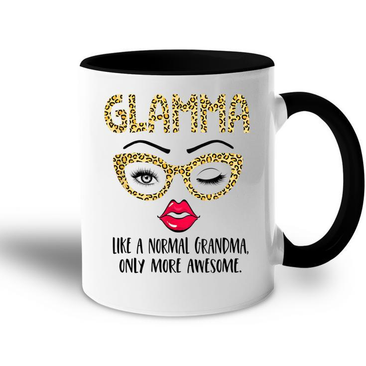 Glamma Like A Normal Grandma Only More Awesome Eyes And Lip Accent Mug