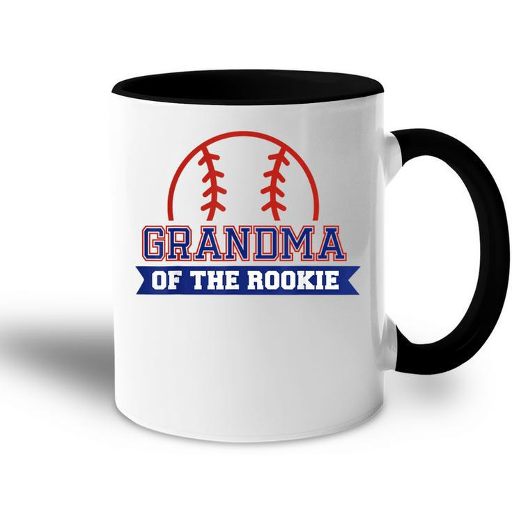 Grandma Of Rookie 1St Birthday Baseball Theme Matching Party Accent Mug