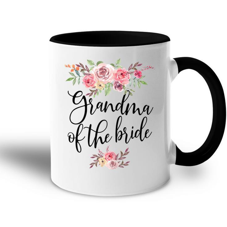 Grandma Of The Bride Wedding Bridal Party Gift For Womens Accent Mug
