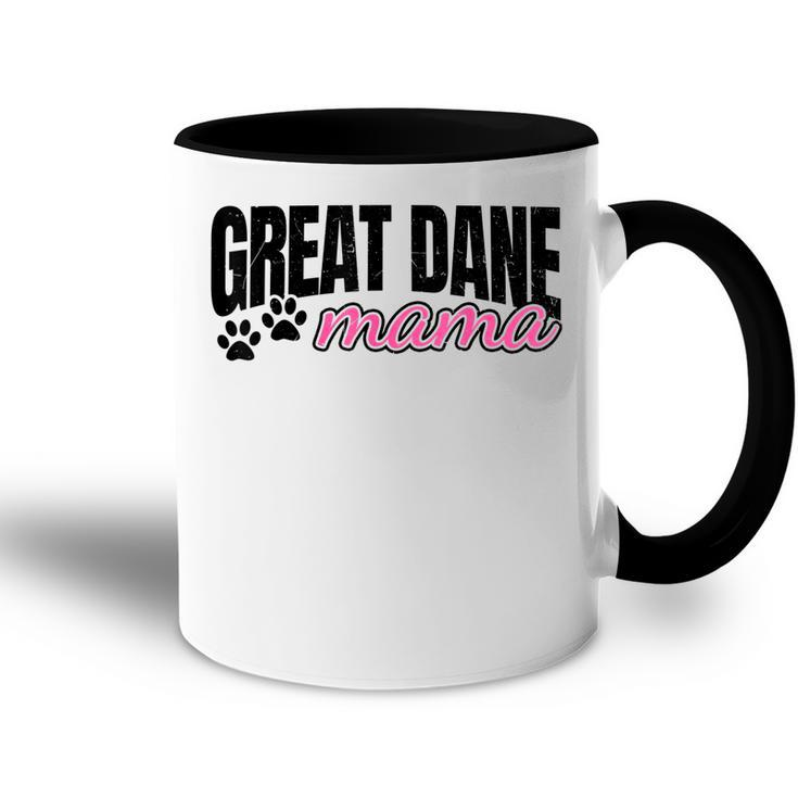 Great Dane Mama  Funny Dog Mom Grandma Womens Gifts Accent Mug