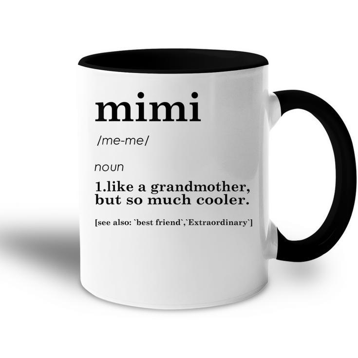 Mimi Design For Women Funny Grandma Gift Accent Mug