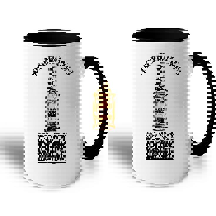 My Friend Named Jack Hes Got My Back Funny Drinking Accent Mug