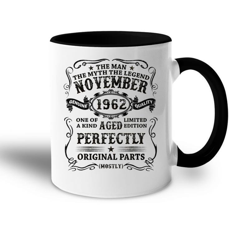 November 1962 The Man Myth Legend 60 Year Old Birthday Gift Accent Mug