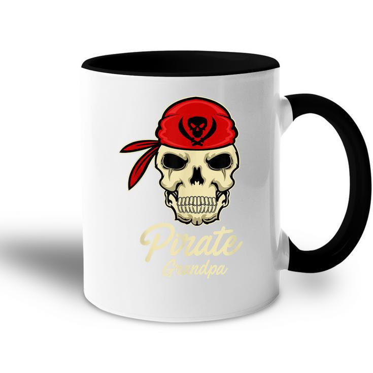 Pirate Grandpa Funny Halloween  | Captain Accent Mug