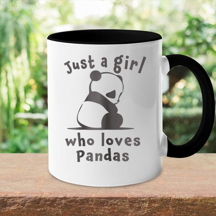 Best Cutest Panda Ever Just A Girl Cute Gift Accent Mug