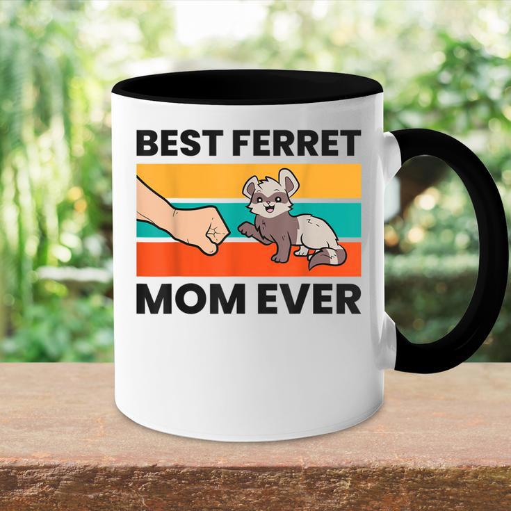 Best Ferret Mom Ever Ferret Owner Mama Pet Ferrets Accent Mug