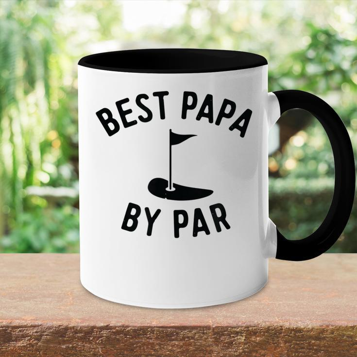 Best Papa By Par Funny Golf Fathers Day Grandpa Gifts Gift For Mens Accent Mug