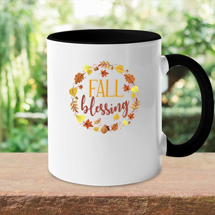 Fall Blessing Thanksgiving Gifts Accent Mug