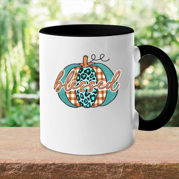 Fall Pumpkin Blessed Gift For Autumn Lovers Accent Mug